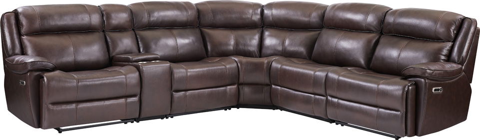 Eclipse - 6 Piece Modular Power Reclining Sectional - Premium Reclining Sectionals from Parker Living - Just $4497.50! Shop now at brett interiors