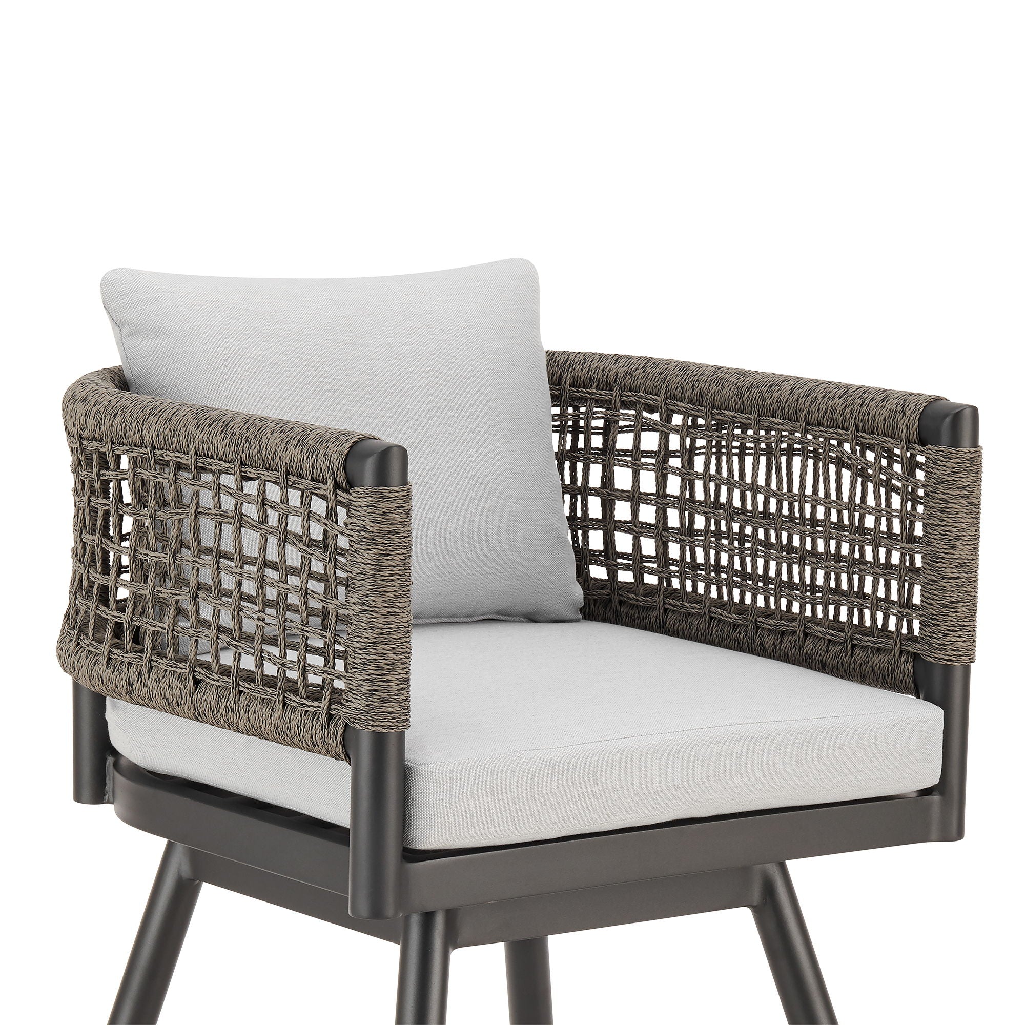 Alegria - Outdoor Patio Swivel Bar Stool - Premium Counter Height (24"-27") from Armen Living - Just $887.50! Shop now at brett interiors