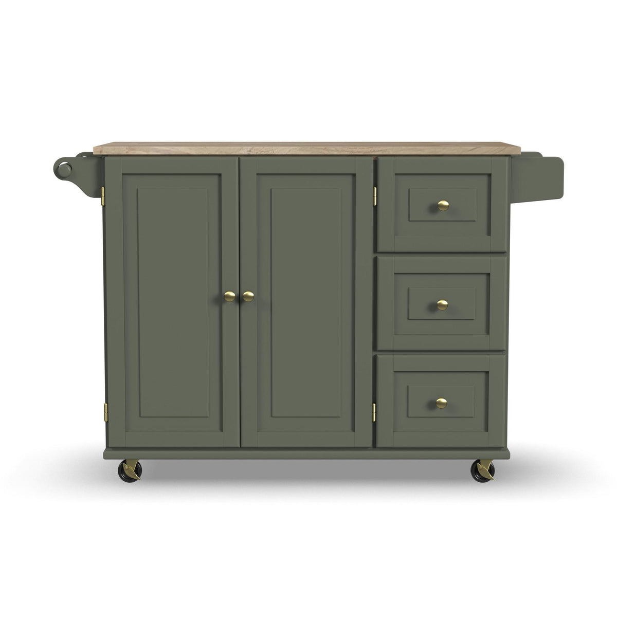 Dolly Madison - Drop Leaf Kitchen Cart - Premium Islands & Carts from Homestyles - Just $1249.98! Shop now at brett interiors