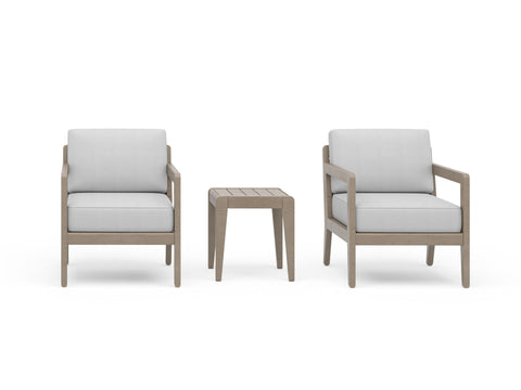 Sustain - Outdoor Lounge Armchair (Set of 2) And End Table - Premium 3 Piece Outdoor Sets from Homestyles - Just $2275! Shop now at brett interiors