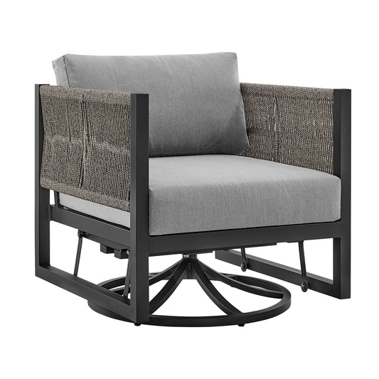 Mareike - Outdoor Patio Swivel Glider Lounge Chair - Premium Swivel Chairs from Armen Living - Just $1497.50! Shop now at brett interiors