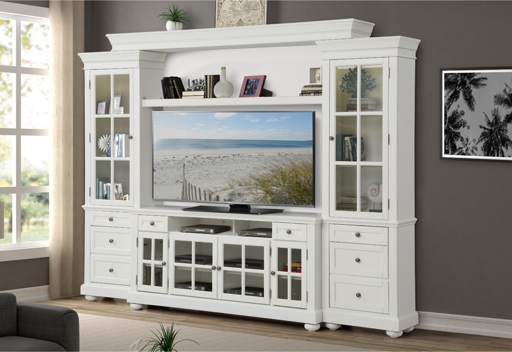 Cape Cod - Entertainment Wall - Premium Entertainment Centers from Parker House - Just $2747.50! Shop now at brett interiors