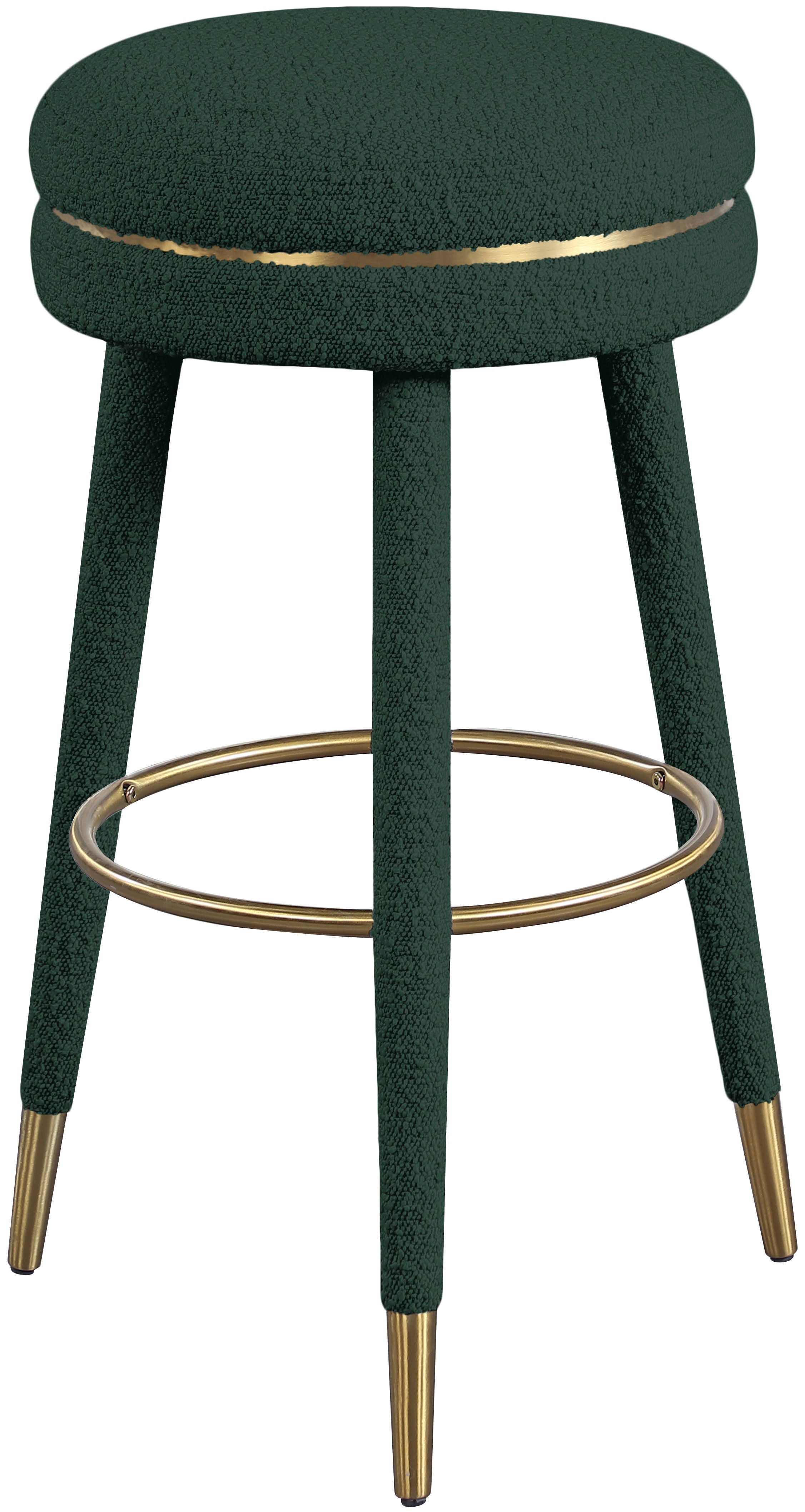 Coral - Bar Stool - Green - Premium Bar Height (28"-30") from Meridian Furniture - Just $375! Shop now at brett interiors