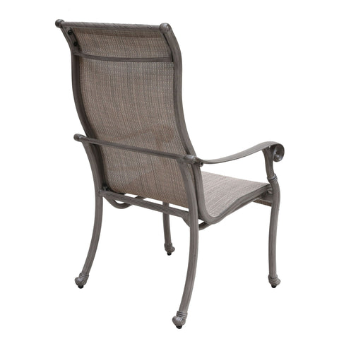 Outdoor All-Weather Sling Dining Chairs (Set of 2) - Gray - Premium Chair Sets from Gather Craft - Just $831! Shop now at brett interiors