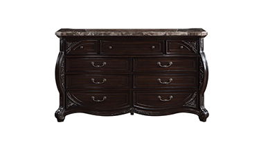 Palazzo Marina - Dresser - Walnut - Premium Dressers from New Classic - Just $1425! Shop now at brett interiors