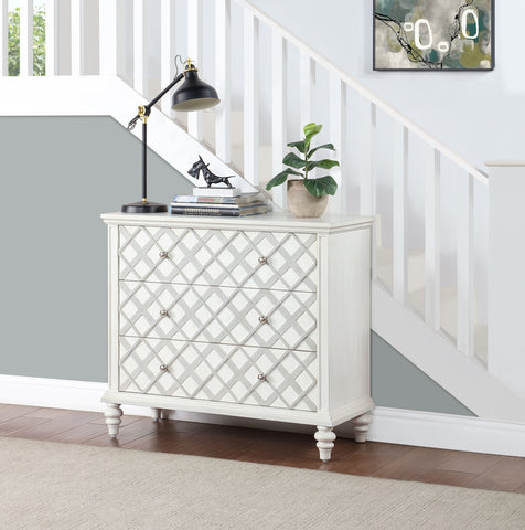 Nano - Three Drawer Accent Chest - White / Gray - Premium Accent Chests from Coast2Coast Home - Just $2475! Shop now at brett interiors