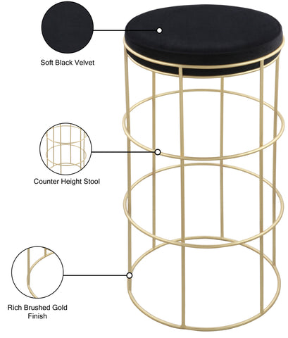 Rebar - Counter Stool - Premium Counter Height (24"-27") from Meridian Furniture - Just $237.50! Shop now at brett interiors