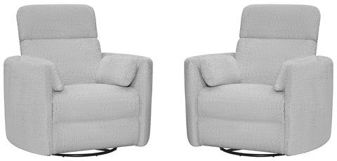 Radius - Manual Swivel Recliner (Set of 2) - Premium Chair Sets from Parker Living - Just $1145! Shop now at brett interiors