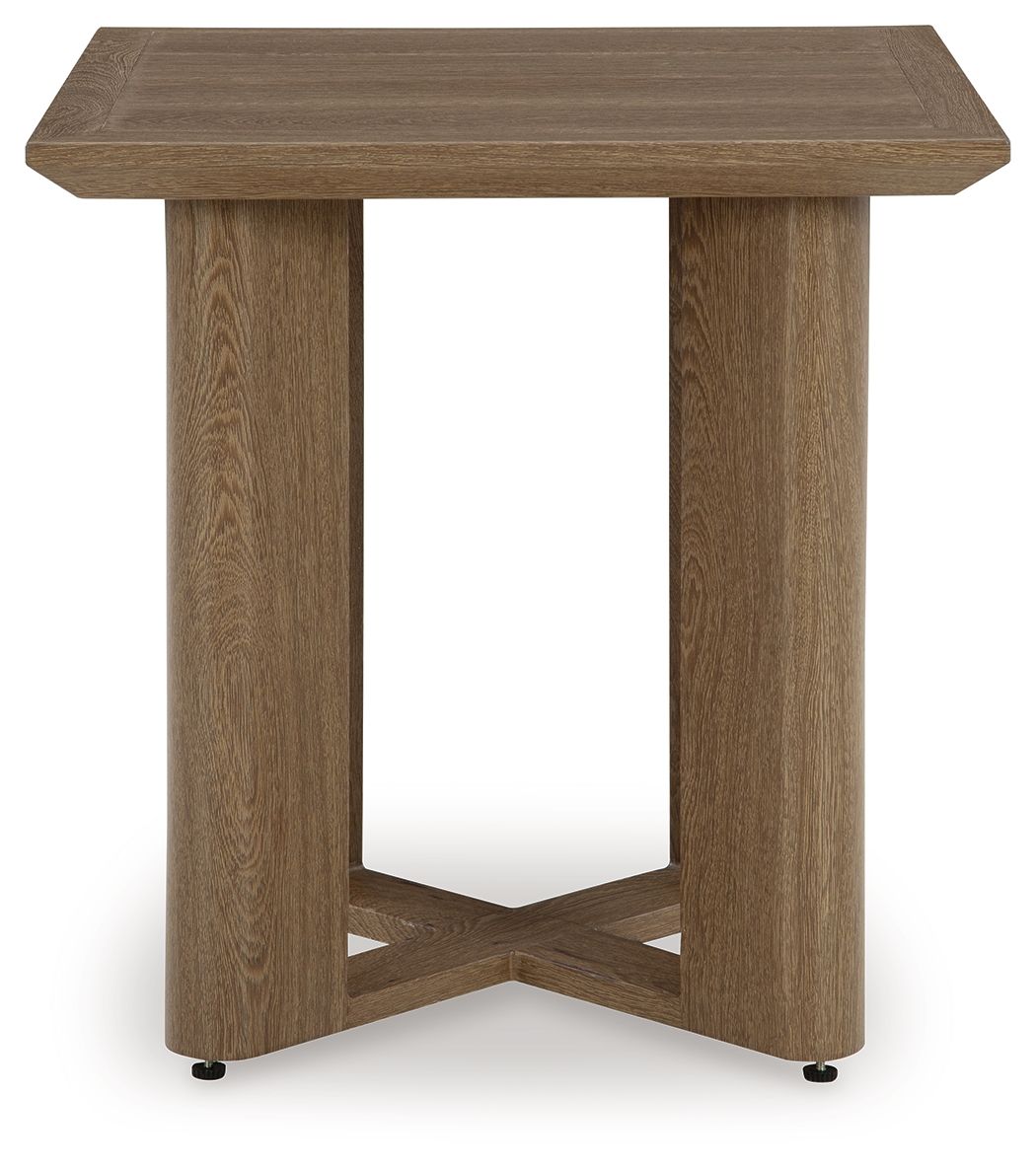 Serene Bay - Dark Brown - Square End Table - Premium End Tables from Signature Design by Ashley® - Just $460! Shop now at brett interiors