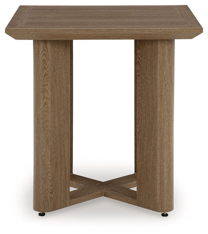 Serene Bay - Dark Brown - Square End Table - Premium End Tables from Signature Design by Ashley® - Just $460! Shop now at brett interiors