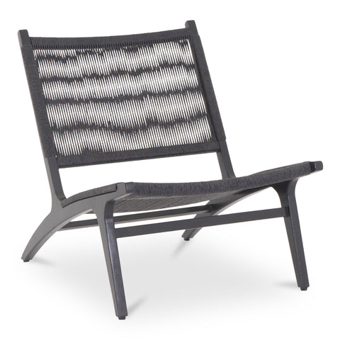 Palma - Outdoor Lounge Chair - Black - Premium Lounge Chairs from Moe's Home Collection - Just $2072.50! Shop now at brett interiors