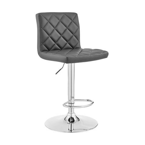 Duval - Adjustable Swivel Bar Stool - Premium Adjustable Height from Armen Living - Just $152.50! Shop now at brett interiors