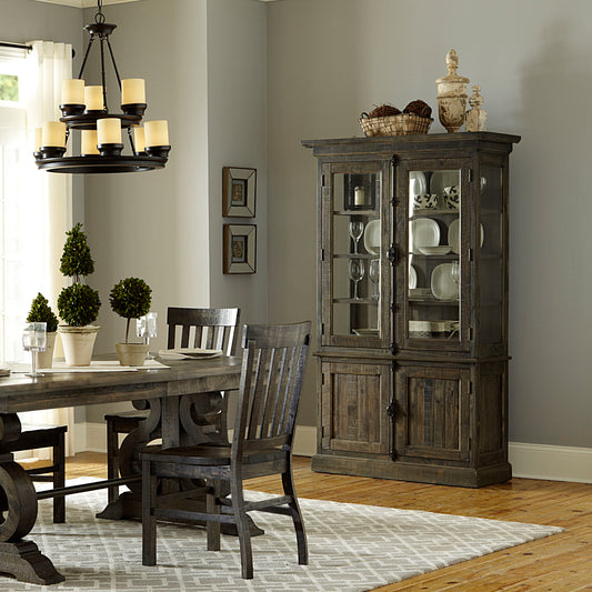 Bellamy - China - Peppercorn - Premium China Cabinets from Magnussen Furniture - Just $2207.50! Shop now at brett interiors