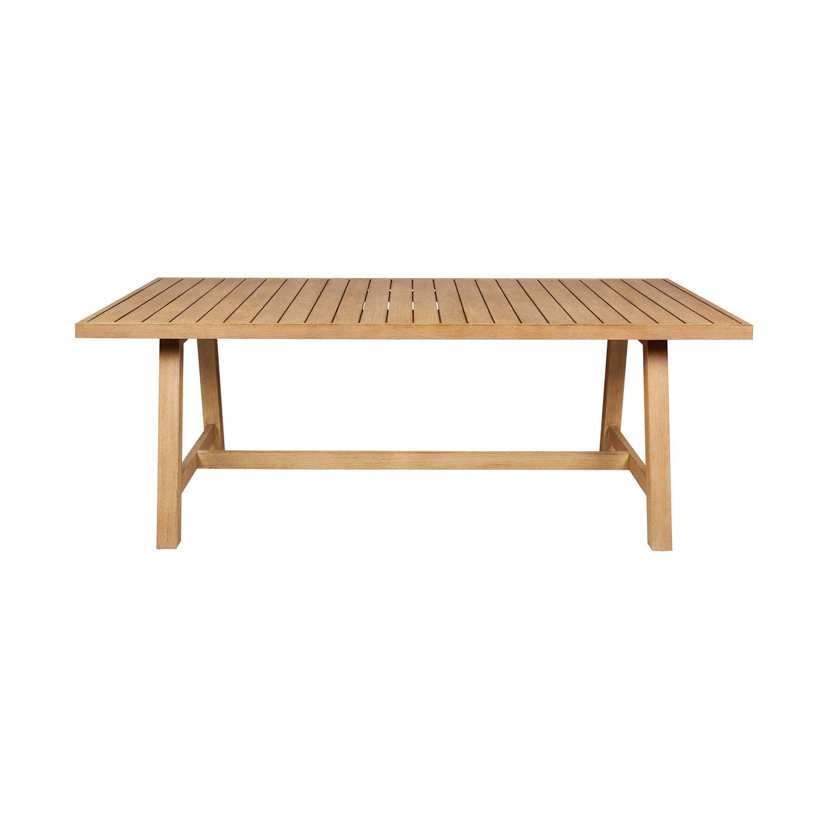 Cypress - Outdoor Patio Dining Table - Blonde Eucalyptus - Premium Dining Tables from Armen Living - Just $1787.50! Shop now at brett interiors