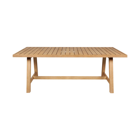 Cypress - Outdoor Patio Dining Table - Blonde Eucalyptus - Premium Dining Tables from Armen Living - Just $1787.50! Shop now at brett interiors