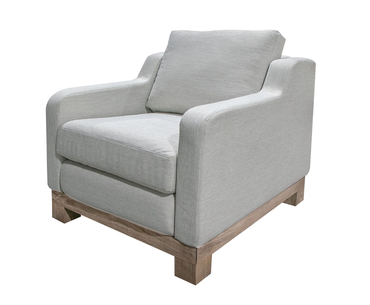 Samba - Fabric Arm Chair - Beige - Premium Arm Chairs from International Furniture Direct - Just $962.50! Shop now at brett interiors