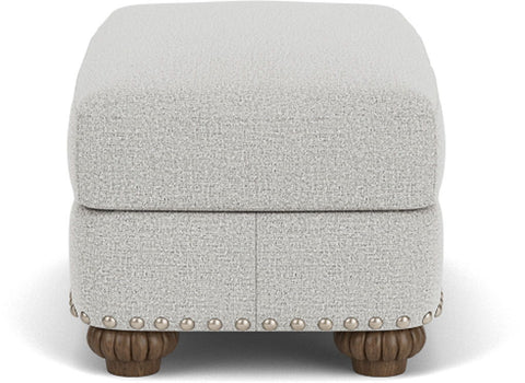 Patterson - Ottoman - Nailhead Trim - Premium Upholstered Ottomans from Flexsteel - Just $750! Shop now at brett interiors