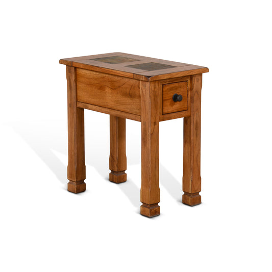 Sedona - Chair Side Table - Light Brown - Premium Chair Side Tables from Sunny Designs - Just $339! Shop now at brett interiors