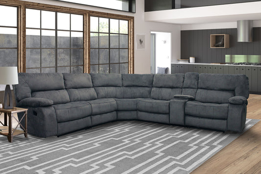 Chapman - 6 Modular Piece Manual Reclining Sectional - Premium Reclining Sectionals from Parker Living - Just $2497.50! Shop now at brett interiors