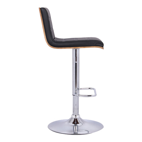 Aubrey - Adjustable Height Swivel Bar Stool - Premium Adjustable Height from Armen Living - Just $195! Shop now at brett interiors