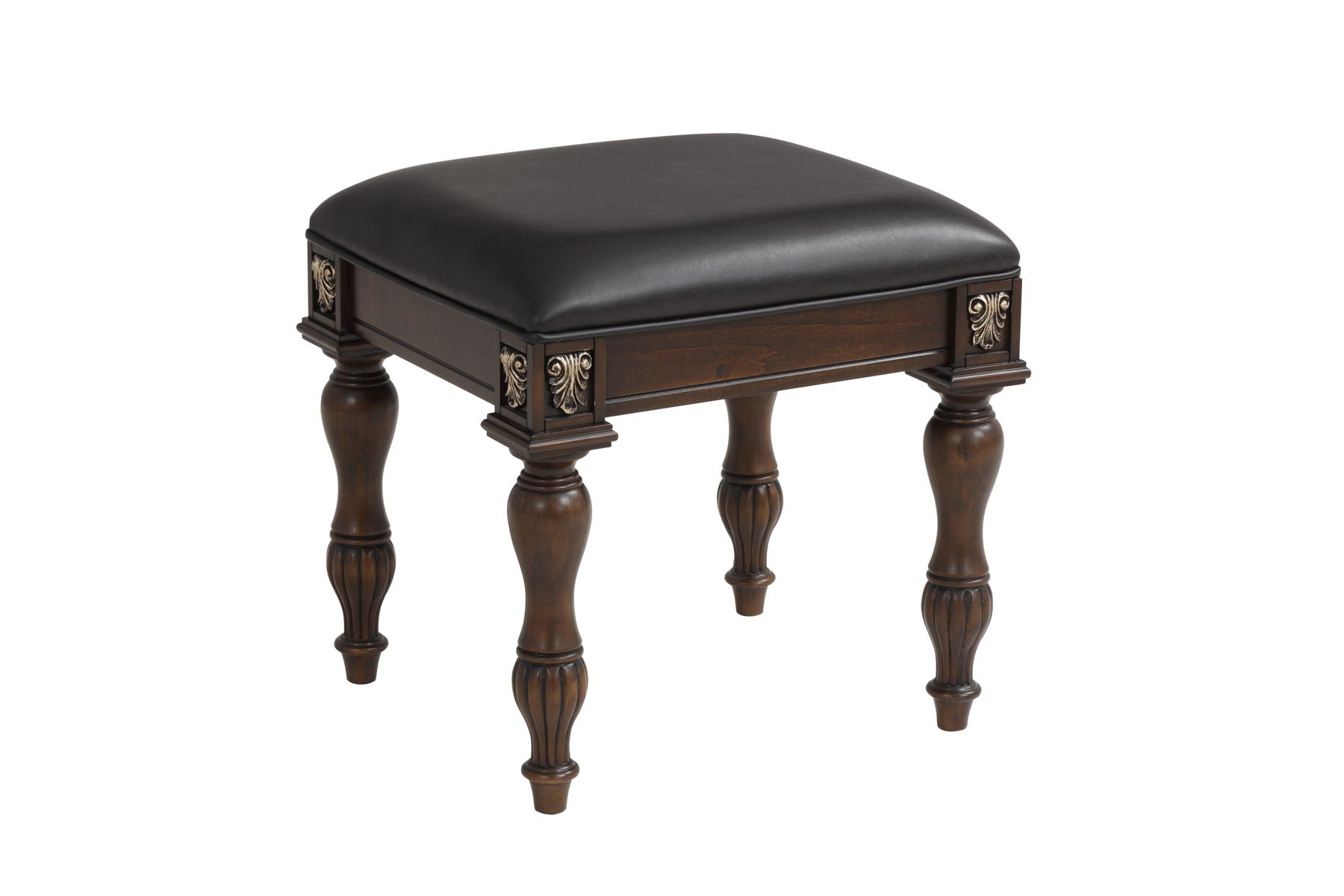 Maximus - Vanity Table Stool - Madeira - Premium Vanity Stools from New Classic - Just $150! Shop now at brett interiors