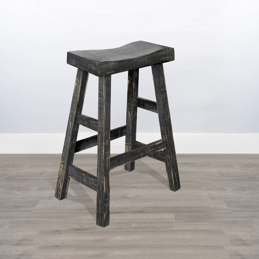 Marina - Stool With Wood Seat - Premium Counter Height (24"-27") from Sunny Designs - Just $112! Shop now at brett interiors