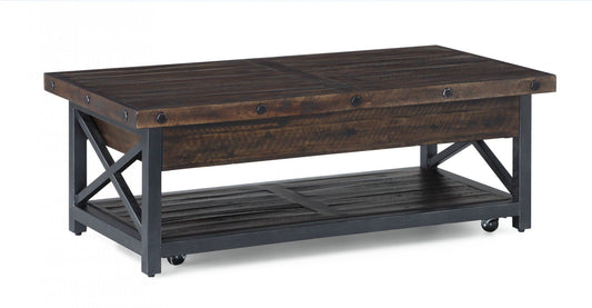 Carpenter - Rectangular Lift-Top Coffee Table - Premium Coffee Tables from Flexsteel - Just $925! Shop now at brett interiors