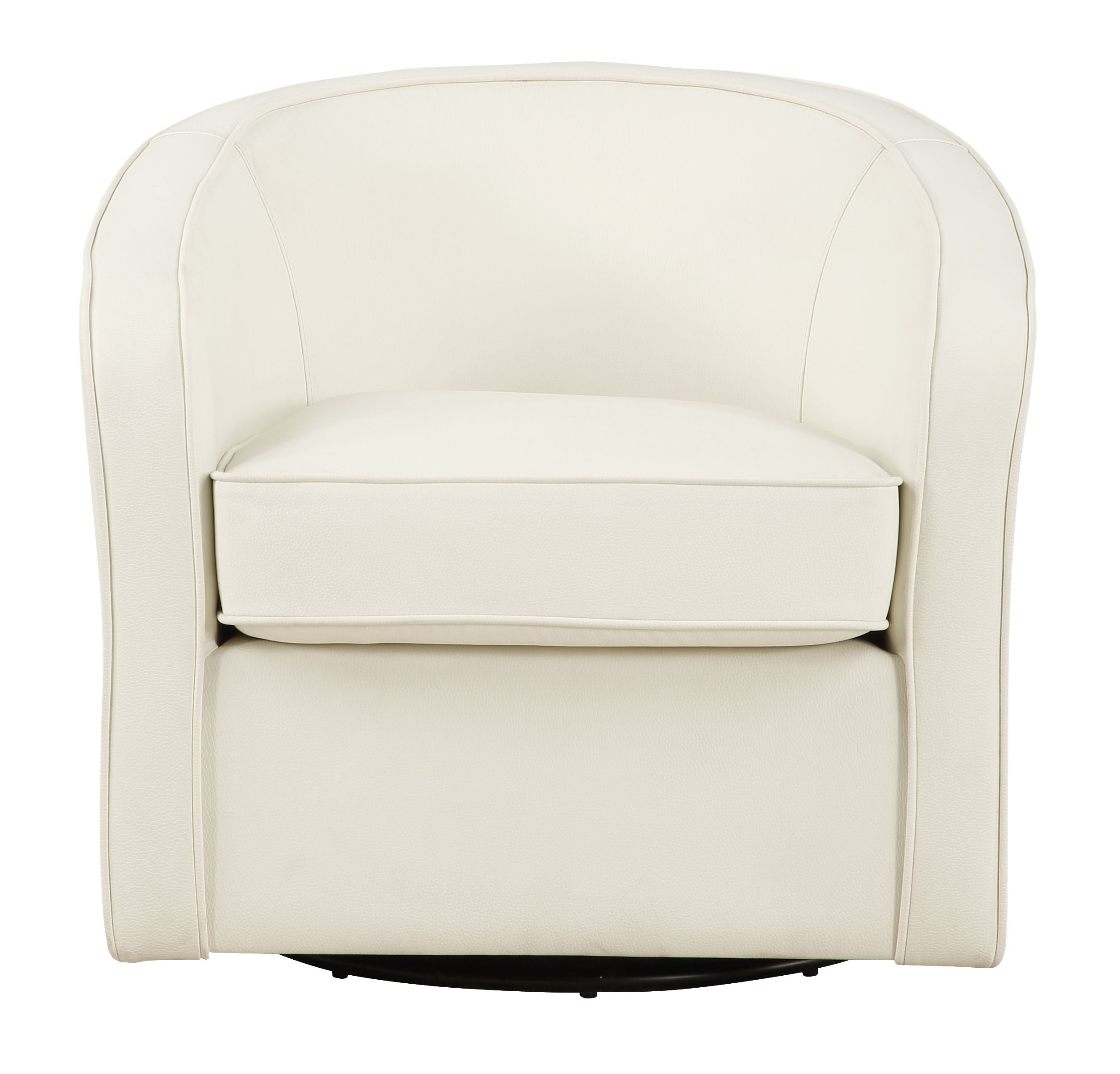 Acadia - Swivel Accent Chair - White - Premium Swivel Chairs from Coast2Coast Home - Just $1485! Shop now at brett interiors