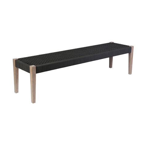 Rhett - Indoor Outdoor Dining Bench - Premium Benches from Armen Living - Just $975! Shop now at brett interiors