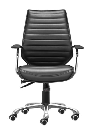 Enterprise - Low Back Office Chair - Premium Swivel Chairs from Zuo Modern - Just $800! Shop now at brett interiors