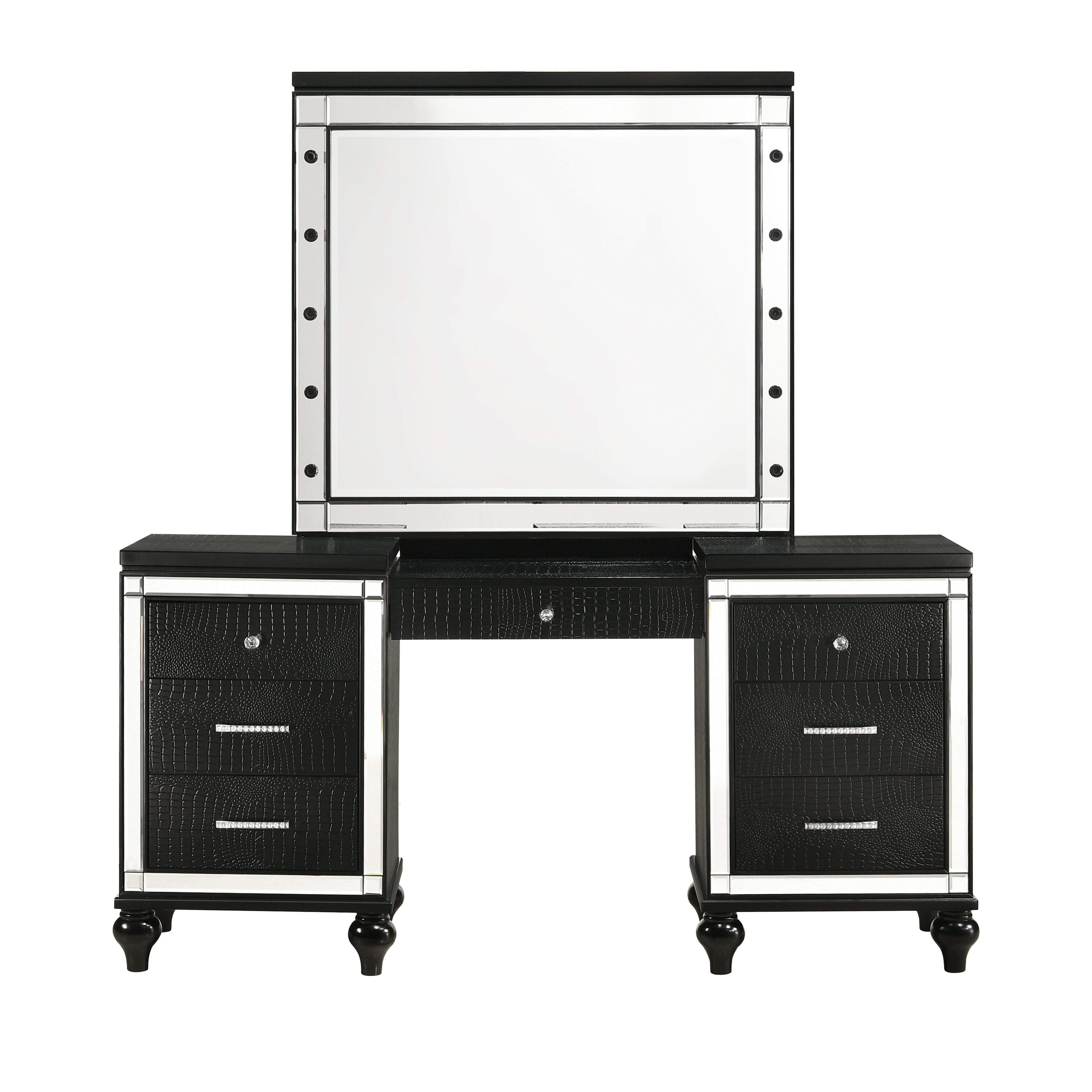 Valentino - Vanity Table Set - Premium Vanity Sets from New Classic - Just $1122.50! Shop now at brett interiors