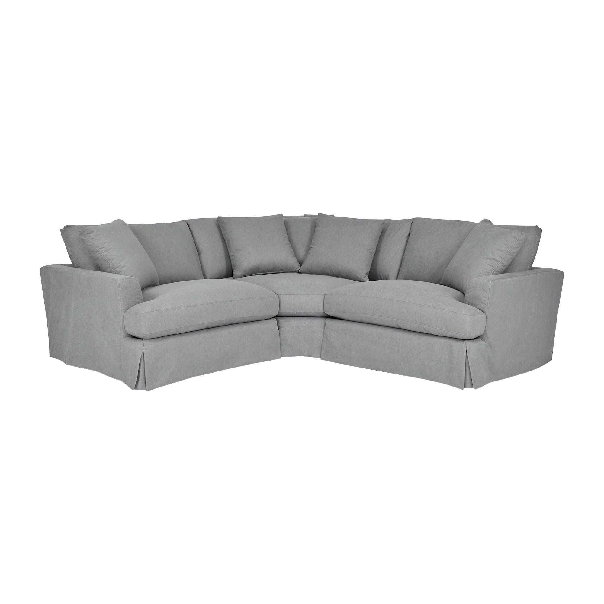 Ciara - Upholstered 3 Piece Sectional Sofa - Premium Stationary Sectionals from Armen Living - Just $5157.50! Shop now at brett interiors