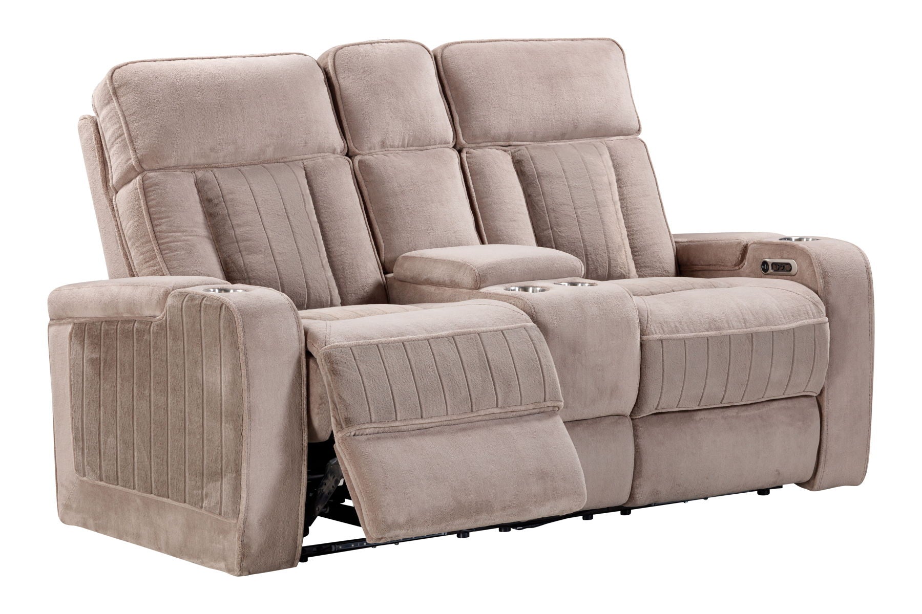 Equinox - Power Console Loveseat - Premium Reclining Loveseats from Parker Living - Just $1372.50! Shop now at brett interiors