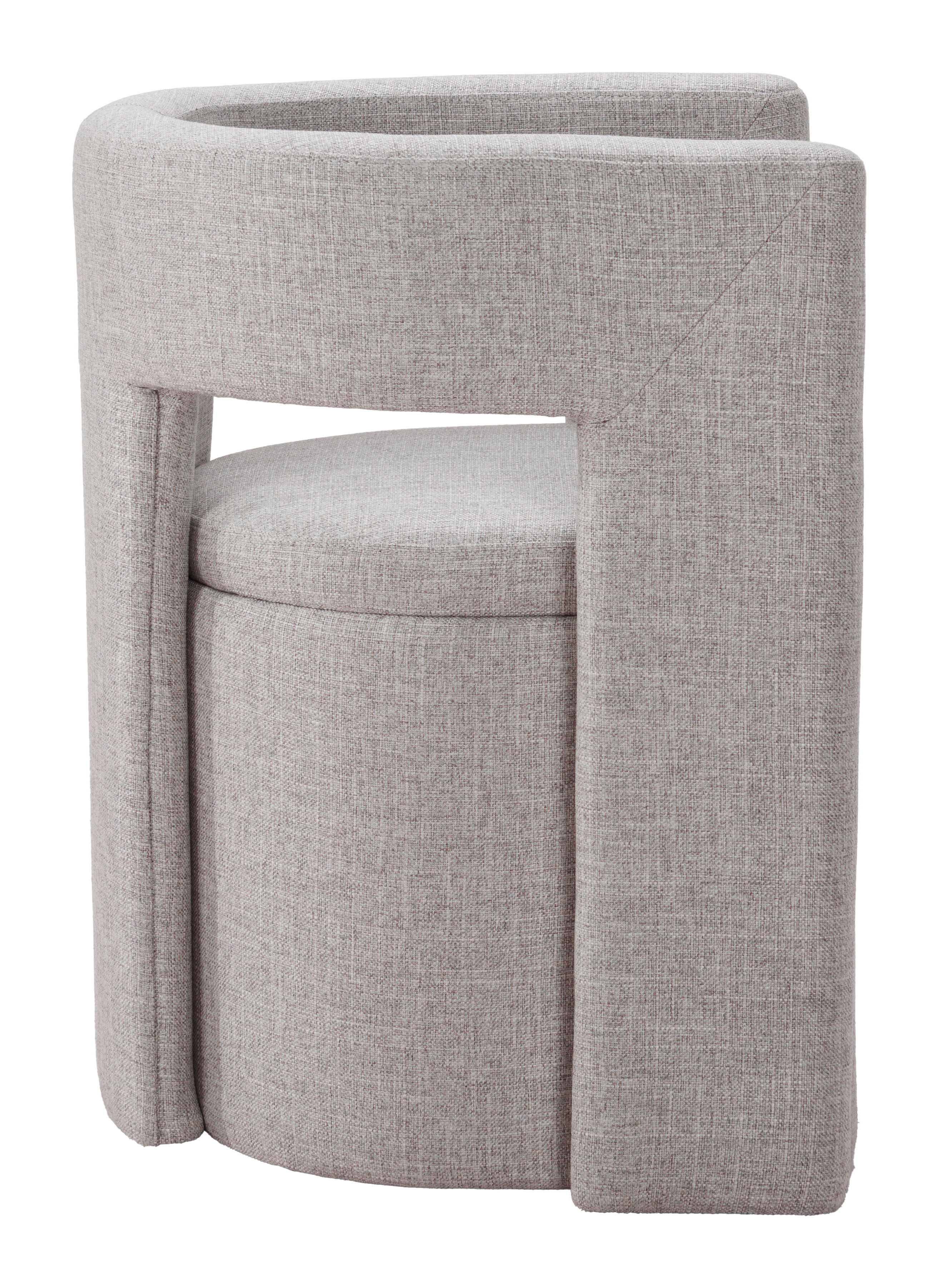 Papua - Dining Chair - Gray - Premium Arm Chairs from Zuo Modern - Just $1550! Shop now at brett interiors