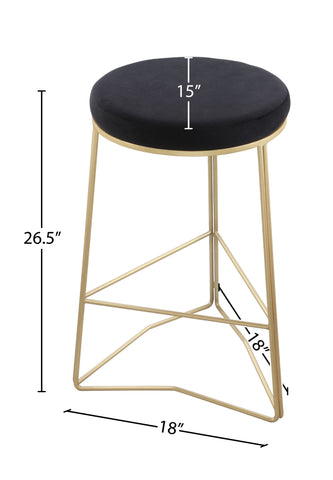 Tres - Counter Stool - Premium Counter Height (24"-27") from Meridian Furniture - Just $300! Shop now at brett interiors