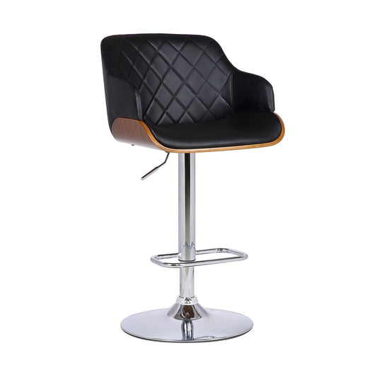 Toby - Adjustable Swivel Bar Stool - Premium Adjustable Height from Armen Living - Just $260! Shop now at brett interiors