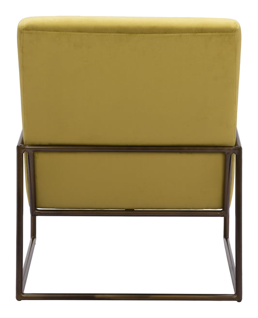 New York - Accent Chair - Olive Green - Premium Accent Chairs from Zuo Modern - Just $1525! Shop now at brett interiors