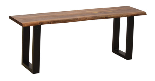 Brownstone III - Counter Height Dining Bench - Nut Brown - Premium Dining Benches from Coast2Coast Home - Just $2062.50! Shop now at brett interiors