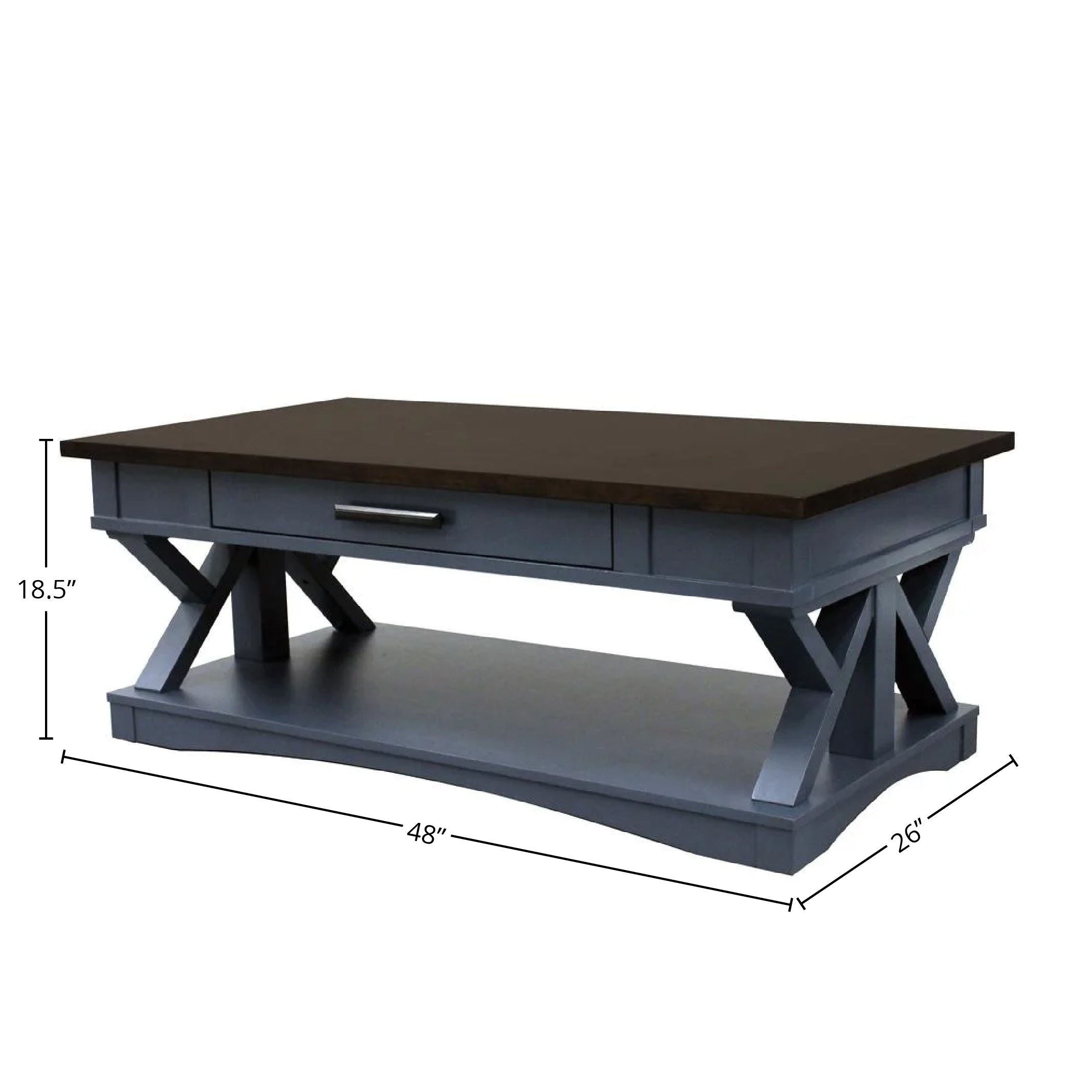 Americana Modern - Cocktail Table - Premium Cocktail Tables from Parker House - Just $447.50! Shop now at brett interiors