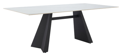 Inky - Dining Table - White - Premium Dining Tables from Zuo Modern - Just $3875! Shop now at brett interiors