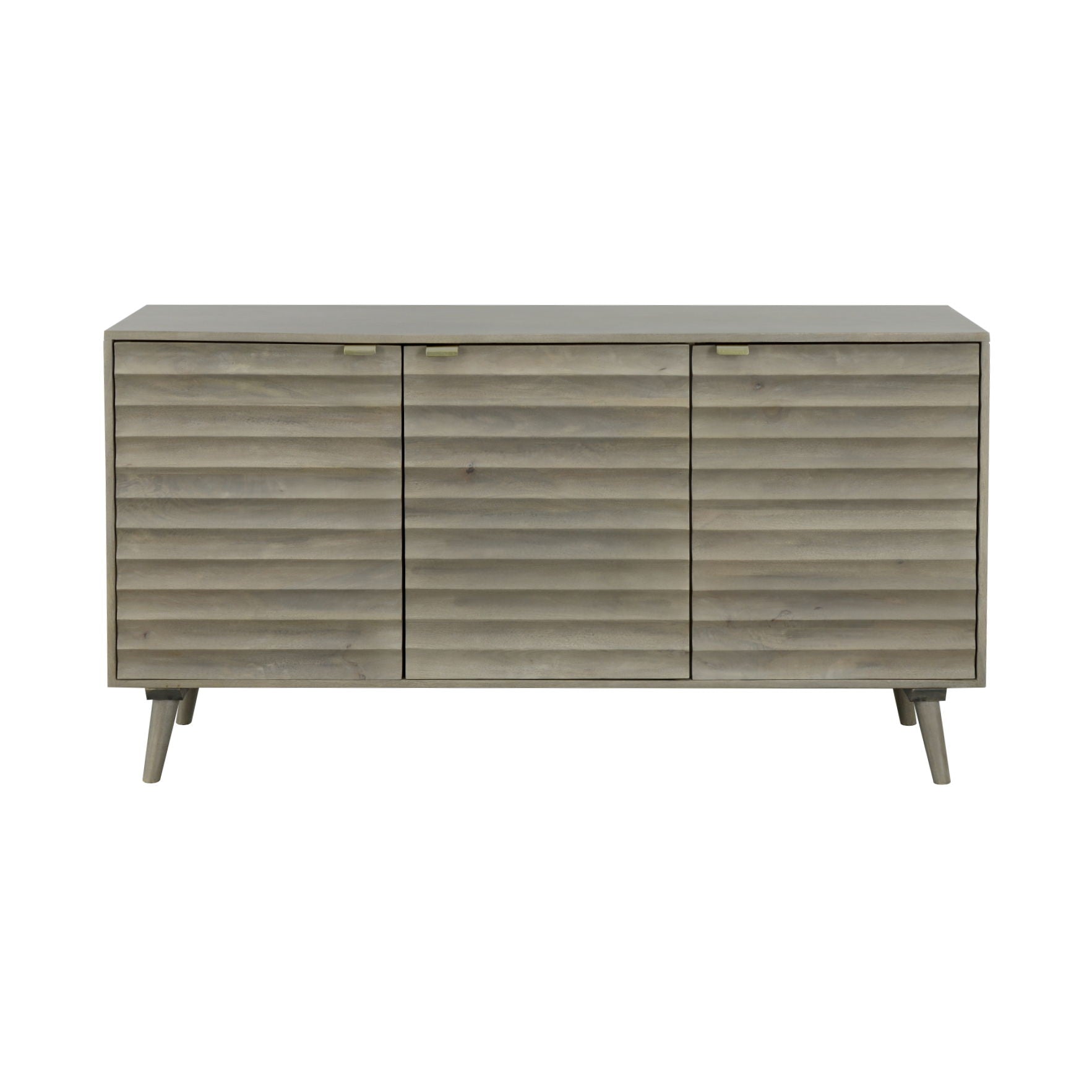 Freya - Three Door Credenza - Shrike Gray - Premium Credenzas from Coast2Coast Home - Just $3547.50! Shop now at brett interiors