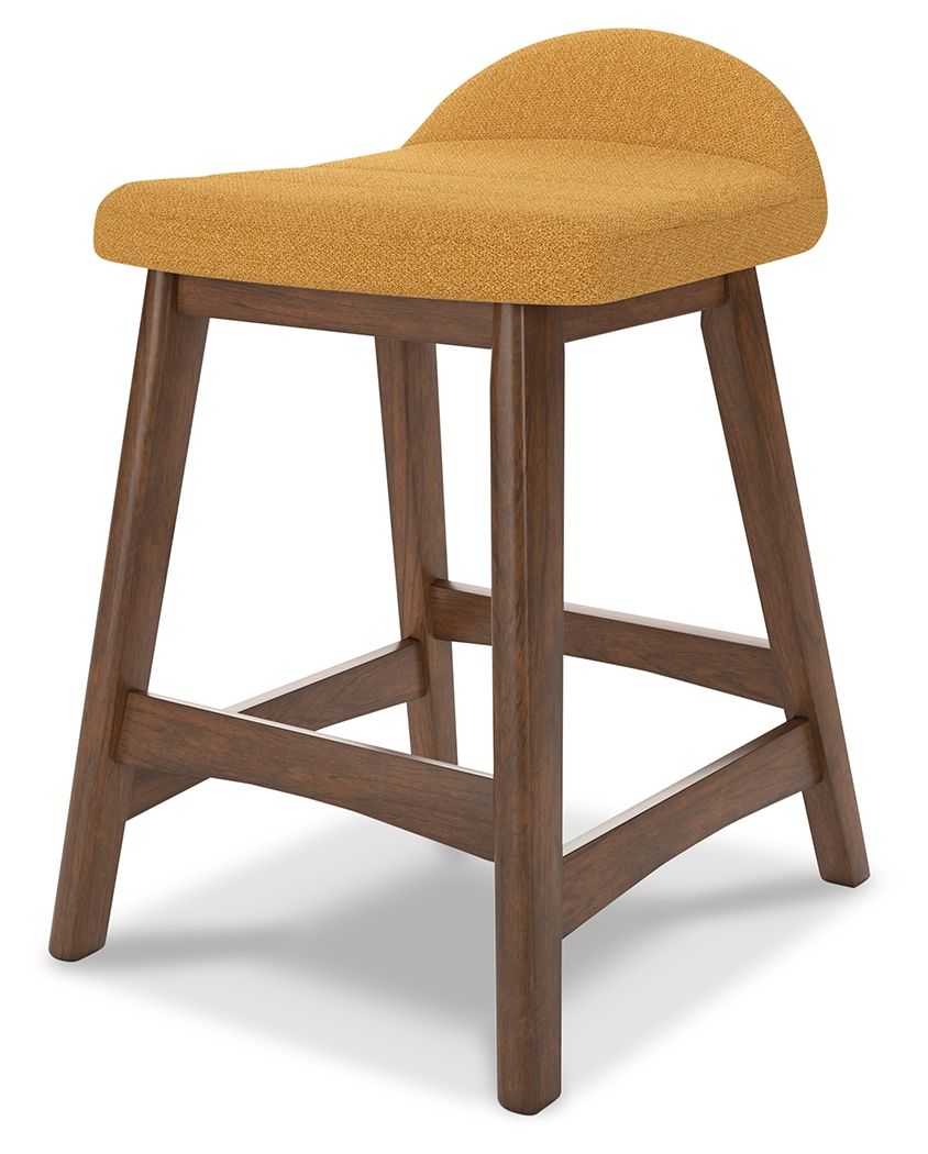 Lyncott - Upholstered Barstool (Set of 2) - Premium Stool Sets from Signature Design by Ashley® - Just $265.65! Shop now at brett interiors