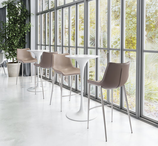 Magnus - Bar Chair (Set of 2) - Premium Chair Sets from Zuo Modern - Just $1600! Shop now at brett interiors