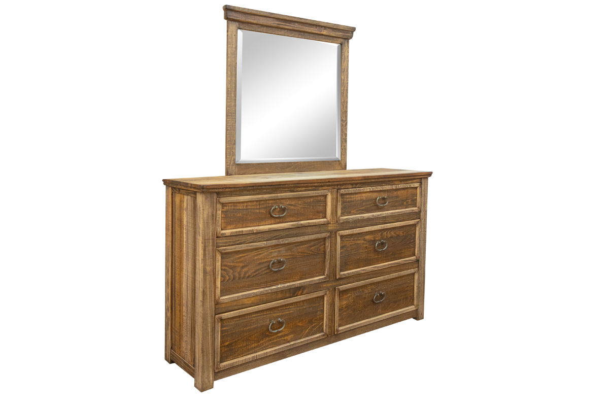 Montana - Dresser - Two Tone Light Brown - Premium Dressers from International Furniture Direct - Just $1402.50! Shop now at brett interiors