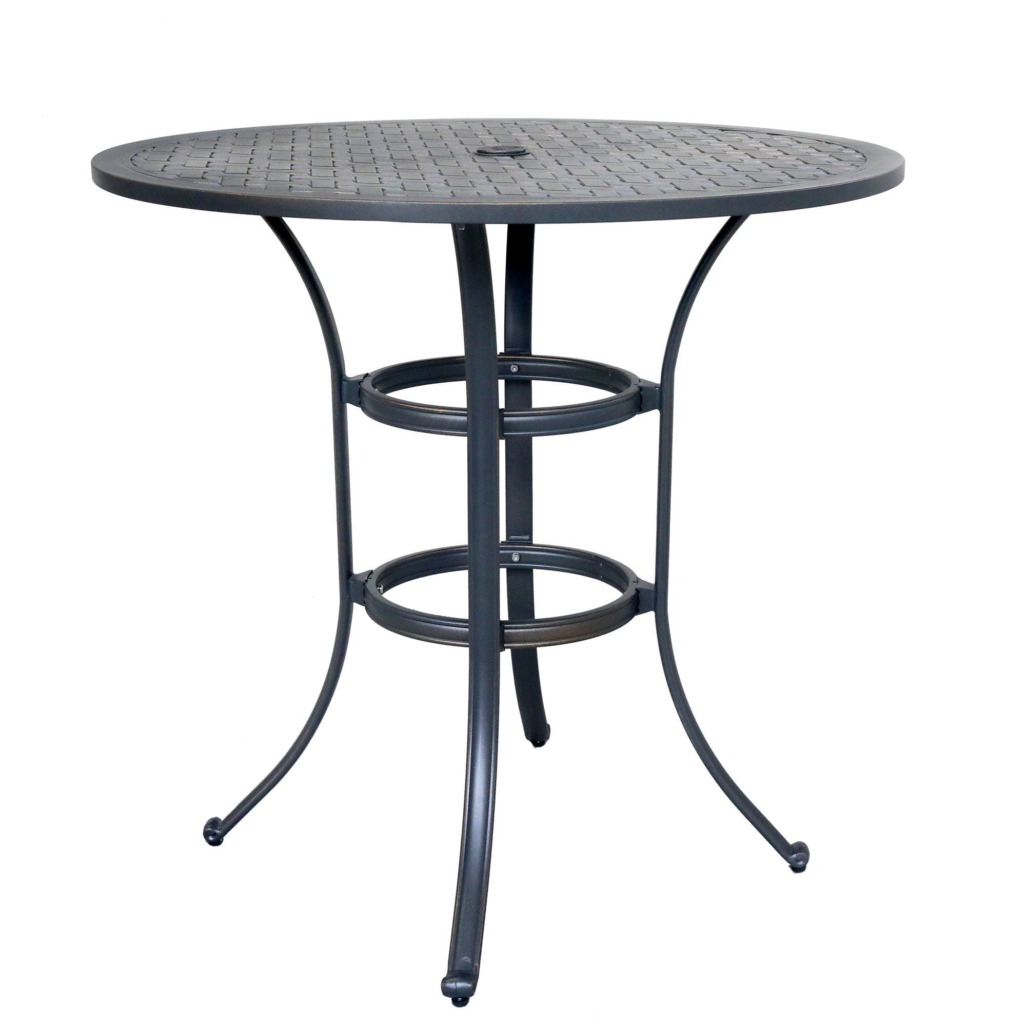 Round Metal Bar Table - Premium Bar Tables from Gather Craft - Just $542! Shop now at brett interiors