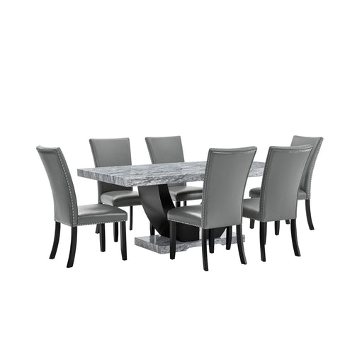 Lyra - Dining Table Set - Premium 5 Piece Dining Room Sets from New Classic - Just $1922.50! Shop now at brett interiors