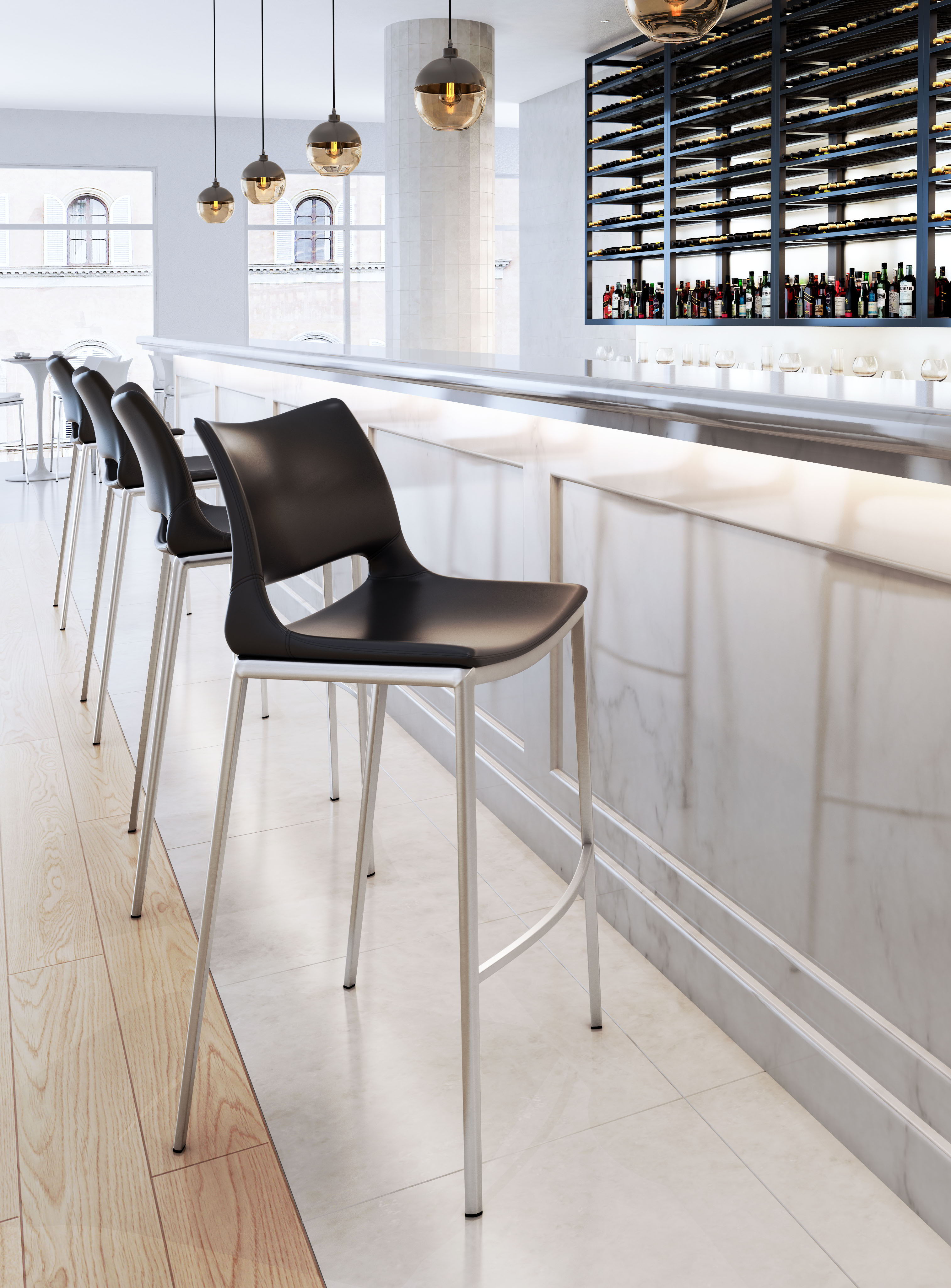 Ace - Bar Chair (Set of 2) - Premium Chair Sets from Zuo Modern - Just $1550! Shop now at brett interiors