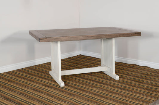 Pasadena - Table Only - White - Premium Dining Tables from Sunny Designs - Just $546! Shop now at brett interiors