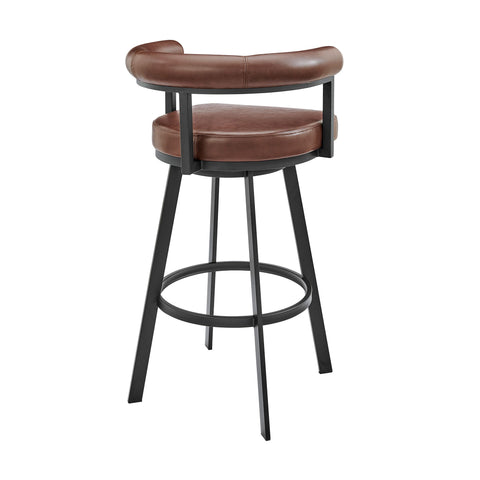 Magnolia - Swivel Stool - Black Metal - Premium Counter Height (24"-27") from Armen Living - Just $395! Shop now at brett interiors