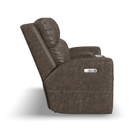 Score - Power Reclining Loveseat - Premium Reclining Loveseats from Flexsteel - Just $3437.50! Shop now at brett interiors